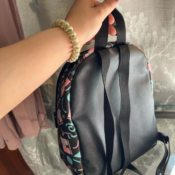 MTV Mini Backpack - Black and Blue Retro - Picture 6 of 7